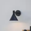PR Home Außenwandlampe Minitripp, schwarz, IP44, Metall