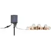 Lichterkette Suno, Solar, USB, Kunststoff, 10-flammig, IP44