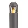 Wegeleuchte Kurt, grau, Metall, 100 cm hoch, E27, IP44