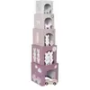 Stapelturm Aktivitätswürfel 1-5 Hase JaBaDaBaDo 15x15 cm