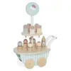 Eiscreme Holz Spielset JaBaDaBaDo 40x31x18 cm