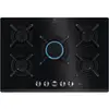 Electrolux KGG753753K, Schwarz, Integriert, 75 cm, Gaskochfeld, Glas, ...