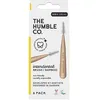 The Humble Co. Interdentalbürsten aus Bambus, Größe 4, Gelb 6 ct