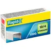 Rapid 10/4 Mm X1000 Standard Verzinkte Heftklammern