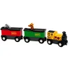BRIO® Spielzeugeisenbahn-Lokomotive Brio World Eisenbahn Zug Safari-Zu...