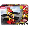 Brio Rennbahn-Turm mit zwei Rennwagen