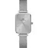 Damenuhr Daniel Wellington Quadro Unitone Grau 20x26 mm