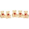 Konstsmide LED-Leuchtfigur Bär, 5er-Set als Kette