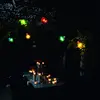 Lichterkette Biergarten 20 bunte LED-Birnen