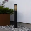 Wegelampe Pistoia, schwarz, Höhe 95 cm, Metall, IP54