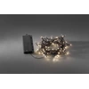 Konstsmide - LED Lichterkette, mit an/aus Schalter Lichtsensor und 6h ...