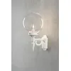 Wandleuchte Orion mattweiss,