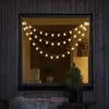 LED-Lichtervorhang, 44 warmweiß strahlende Flocke