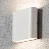 LED-Außenwandlampe Chieri 11 cm weiß