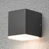 LED-Außenwandleuchte Monza quadratisch 1fl.