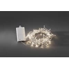 Konstsmide - LED Lichterkette, mit an/aus Schalter Lichtsensor und 6h ...