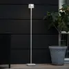 LED-Akku-Stehlampe Nice, weiß, Aluminium, IP54, Dimmer, CCT
