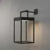 LED-Solarlaterne Portofino, Wand / Tisch, schwarz
