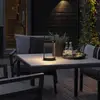LED-Solarlaterne Crotone, dimmbar, USB