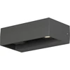 Monza Wandl. 2x6W LED anthra.