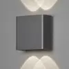 LED-Außenwandleuchte Chieri, 4-flammig, anthrazit