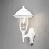 Außenwandlampe Parma mit Bewegungsmelder, weiß