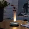 LED-Tischleuchte Biarritz, IP54, Akku, CCT, weiß
