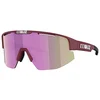 BLIZ Damen Sportbrille Matrix Small dunkelrot