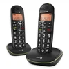 Doro PhoneEasy 100w duo, DECT-Telefon, Freisprecheinrichtung, 20 Eintr...