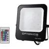 LED-Flutlicht RGB 50W Outdoor IP66 Flach SCHWARZ