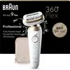 Braun Silk-épil 9 BR2-225328, Grau, Weiß, 40 Pinzette, MicroGrip, Achs...