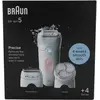 Braun 5-060 Silk-épil 5 Epilierer, weiß/flamingorosa
