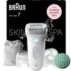 Braun Silk-epil 7 7-081 Epilierer Weiss Silber