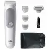 Braun Series 5 BG5550, Nass & Trocken, Batterie, Grau