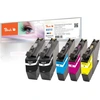 Peach Spar Pack Plus Tintenpatronen, ersetzt Brother LC-3213