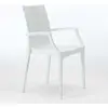 20er Bistrot Arm Grand Soleil Stühle Sessel für Bar Garten Poly Rattan...