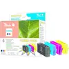 Peach Spar Pack Tintenpatronen ersetzt HP No. 364XL