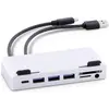 LMP Attach Hub (USB-C, 7 Ports), Dockingstation + USB Hub, Silber