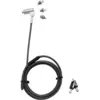 DICOTA Universal Security Cable Lock 3-fach austauschbarer Kopfmechani...
