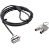 Dicota Security T-Lock Base, Notebook Security, Schwarz, Silber