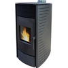 NEMAXX® P12 Pelletofen 13,6 kW A+ bis 300 m³   Auto-Reinigungszyklus, ...
