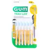 GUM, Interdentalbürste, SUNSTAR Trav-Ler ISO-Norm 4 1.3mm conic gelb (...
