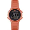 Zegarek ch opi cy LACOSTE 2030065 pomara czowy sportowy