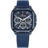 Tommy Hilfiger Herren Armbanduhr Herald 1792219 Edelstahl Blau 37x39 m...