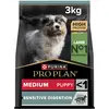 Purina Pro Plan Medium Puppy, Welpe, Mittelgroß (11-25 kg), Lamm, 3 kg