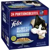 Felix Nassfutter für Katzen: Geschmacksvielfalt in Gelee - 24 x 85 g B...