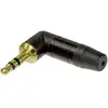 Neutrik - 3.5mm-AUDIO-KLINKENSTECKER - RECHTWINKLIG - SCHWARZ, Audioka...