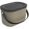 Rotho Biomülleimer 3,2 L Albula - Mülleimer 22,2 x 17,2 x 14,7 cm - Ab...