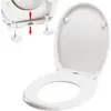 spirella WC Sitz Toilettendeckel Duroplast Reinigung in Weiß - Easy Fi...