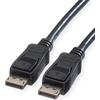VALUE DisplayPort Kabel, DP ST - ST, schwarz, 3 m